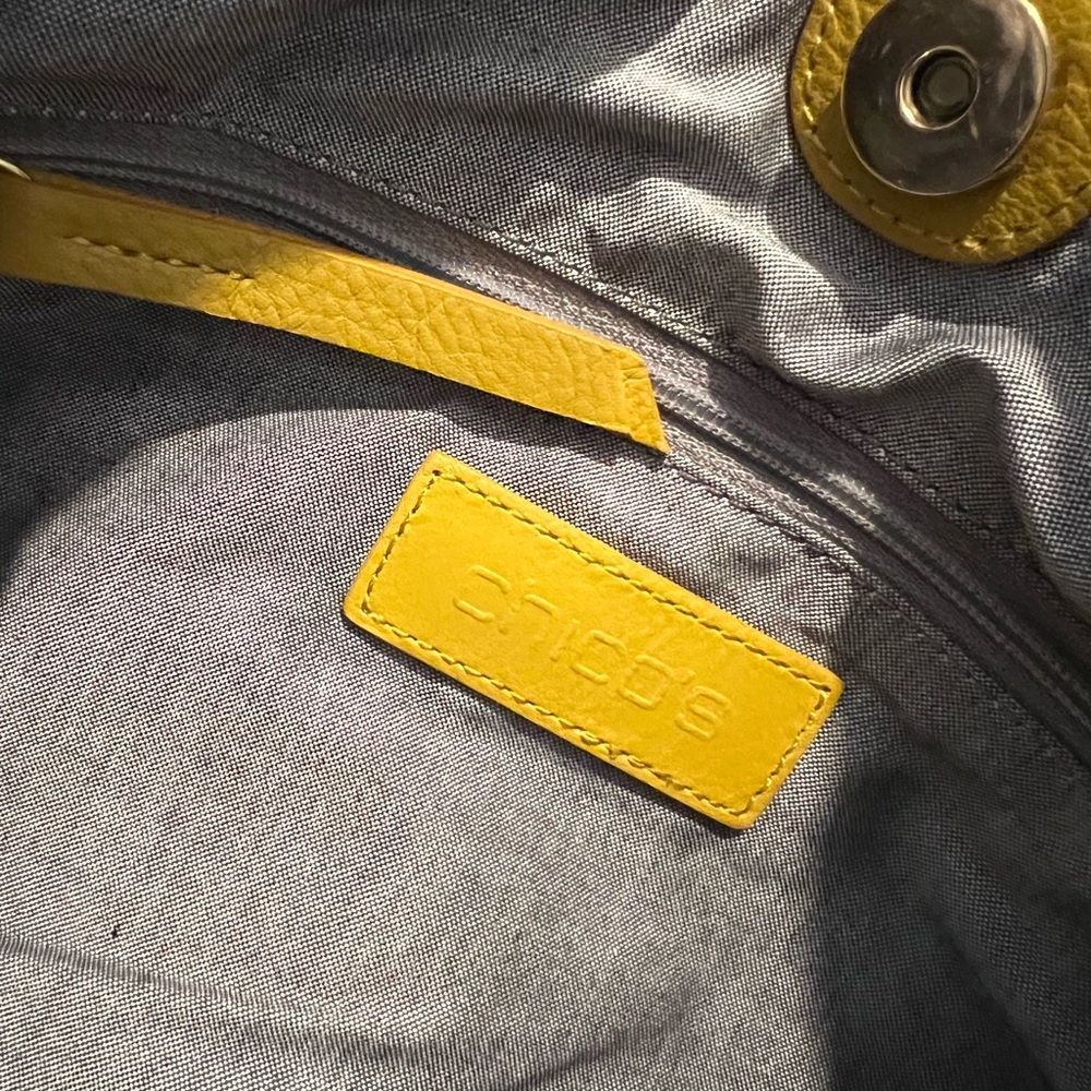 Yellow Handbag by Chico’s NEVER USED - Picture 3 of 4